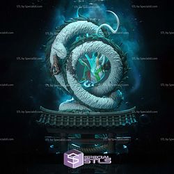 Chihiro and Haku Spirited Away 500mm 3D Printer Files