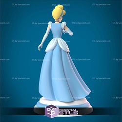 Cinderella Cartoon Standalone 3D Printer Files