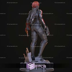 Commander Shephard Female 3D Printer Files