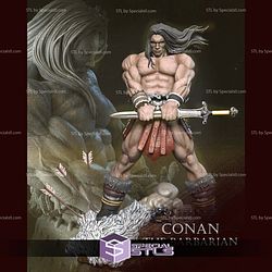 Conan the Barbarian Hold Sword 3D Printer Files