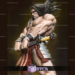 Conan the Barbarian Hold Sword 3D Printer Files