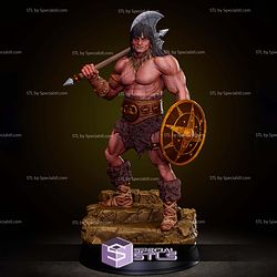 Conan The Barbarian Shield and Axe 3D Printer Files
