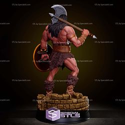 Conan The Barbarian Shield and Axe 3D Printer Files