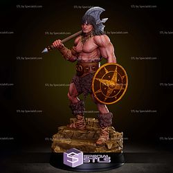 Conan The Barbarian Shield and Axe 3D Printer Files