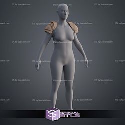 Cosplay STL Files Astrid Leather Armor