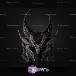 Cosplay STL Files Daedric Helmet