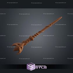 Cosplay STL Files Chadwick Boot wand