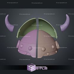 Cosplay STL Files Fishlegs Helmet