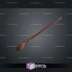 Cosplay STL Files Eula Puente wand