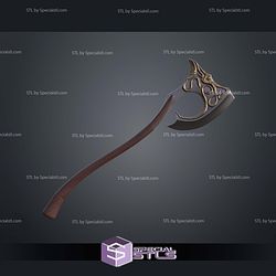 Cosplay STL Files Euron Greyjoy Axe