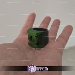 Cosplay STL Files Guy Gardner ring