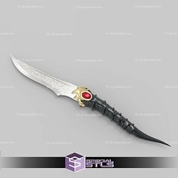 Cosplay STL Files Catspaw Blade Dagger Game of Throne