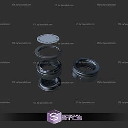 Cosplay STL Files Mandalorian light up Holopuck