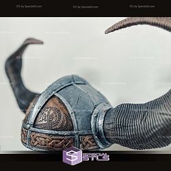 Cosplay STL Files Hiccups Viking Helmet