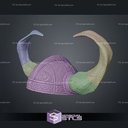 Cosplay STL Files Hiccups Viking Helmet