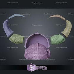 Cosplay STL Files Hiccups Viking Helmet