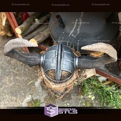 Cosplay STL Files Hiccups Viking Helmet