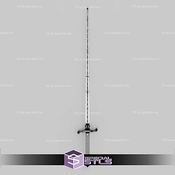 Cosplay STL Files Needle Arya Sword