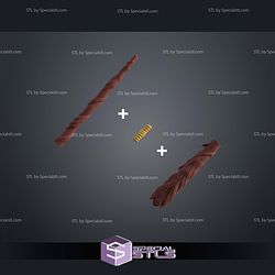 Cosplay STL Files Oliver Lane wand
