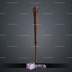 Cosplay STL Files Rionach Steward wand