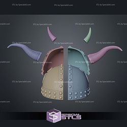 Cosplay STL Files Ruffnut Helmet