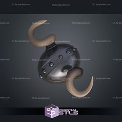 Cosplay STL Files Snotlout Helmet