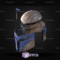Cosplay STL Files Mandalorian Loyalty Helmet