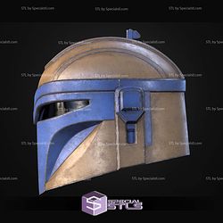Cosplay STL Files Mandalorian Loyalty Helmet