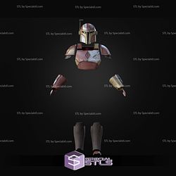 Cosplay STL Files Mandalorian Spirit Armor