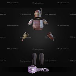 Cosplay STL Files Mandalorian Spirit Armor