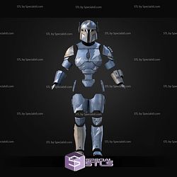 Cosplay STL Files Mandalorian Strength Armor