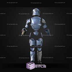 Cosplay STL Files Mandalorian Strength Armor