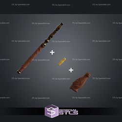 Cosplay STL Files Violet Williams wand