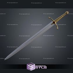 Cosplay STL Files Widow Wail Sword