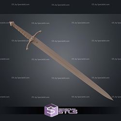 Cosplay STL Files Widow Wail Sword