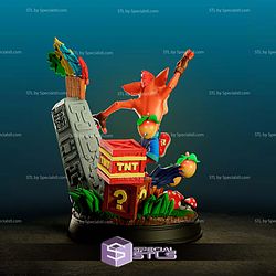 Crash Bandicoot Nitro Diorama 3D Printer Files