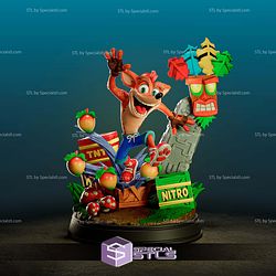 Crash Bandicoot Nitro Diorama 3D Printer Files