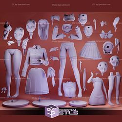 Creepy Little and Mita Miside 3D Printer Files