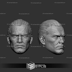 Custom Head STL Punisher 6 Inch Pack