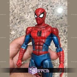 Custom Head STL Spiderman PS4