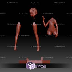 Cyberpunk Edgerunners Lucy Cartoon 3D Printer Files