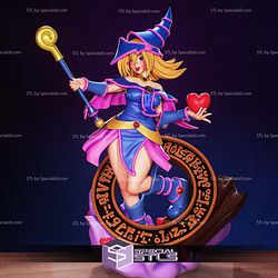 Dark Magician Girl with Heart 3D Printer Files