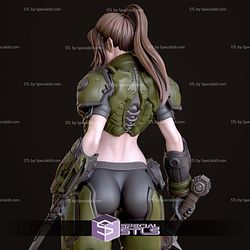 Doomslayer Girl 3D Printer Files