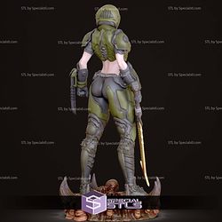 Doomslayer Girl 3D Printer Files