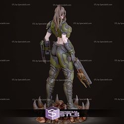 Doomslayer Girl 3D Printer Files