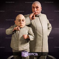 Dr Evil and Mini Me 3D Printer Files