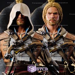 Edward Kenway Assassin Creed Black Flag 3D Printer Files