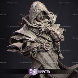 Elf Priest 3D Printer Files