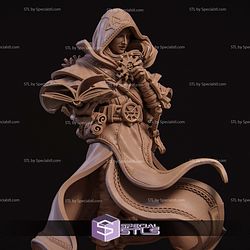 Elf Priest 3D Printer Files