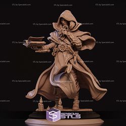 Elf Priest 3D Printer Files